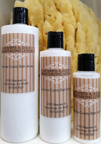Vitamin A D E Body Lotion Sonoma County Bath Works Body Care Local
